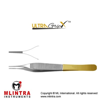 UltraGrip™ TC Adson Dressing Forcep Stainless Steel, 12 cm - 4 3/4"